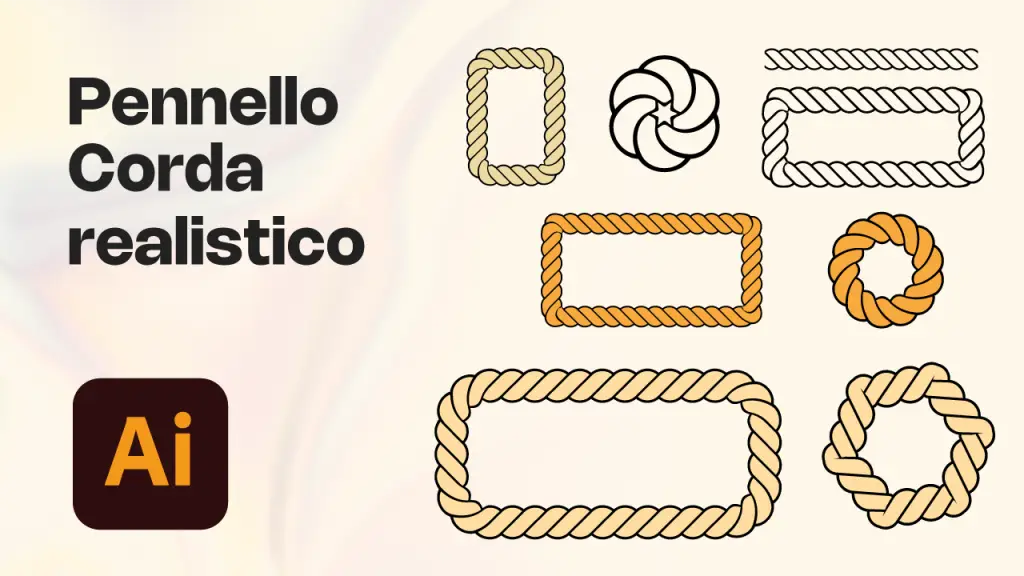 Crea un Pennello Corda Realistico in Illustrator